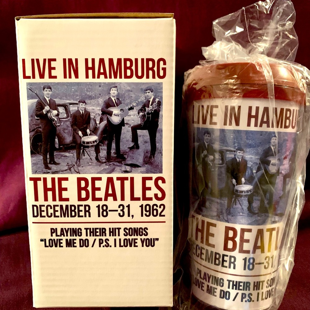 Beatles 16 ounce plastic tumbler